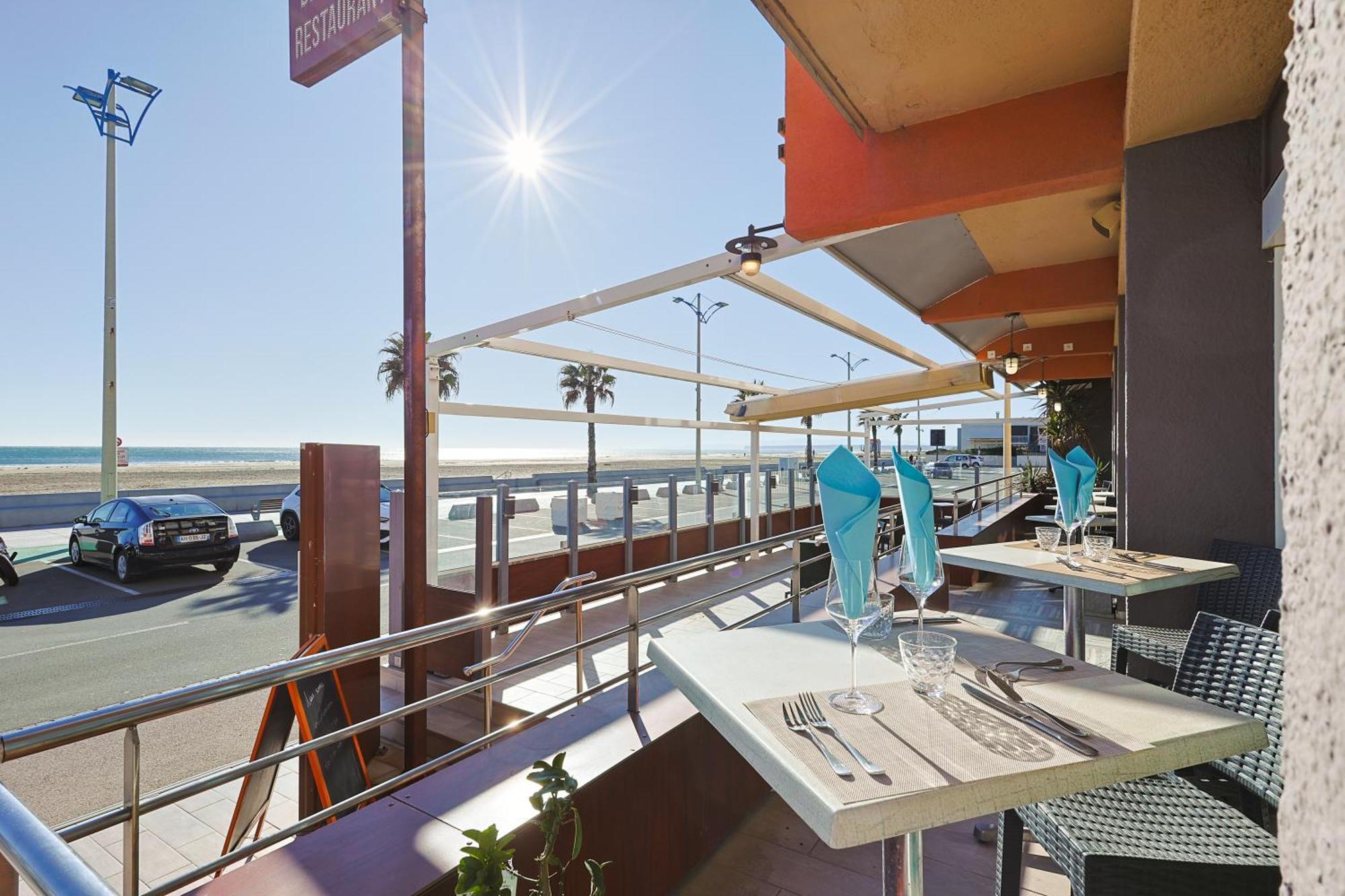 Logis Hotel & Restaurant Mediterranee Пор-ла-Нувель Екстер'єр фото