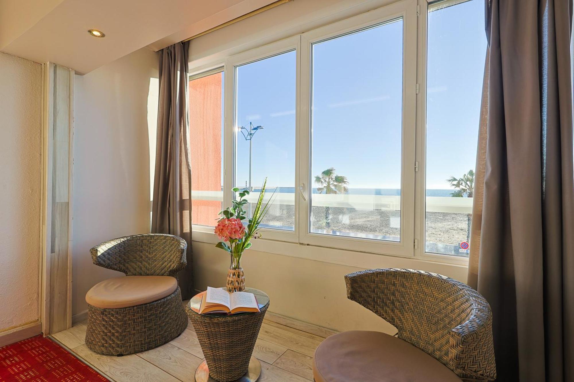 Logis Hotel & Restaurant Mediterranee Пор-ла-Нувель Екстер'єр фото