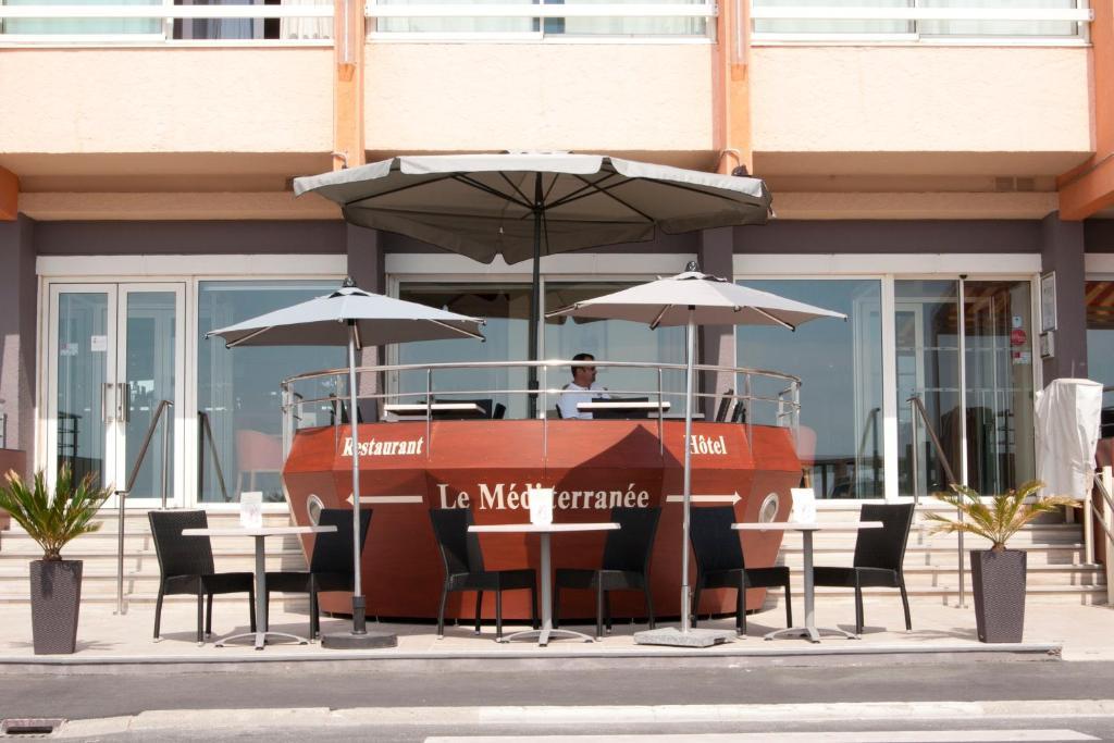 Logis Hotel & Restaurant Mediterranee Пор-ла-Нувель Екстер'єр фото