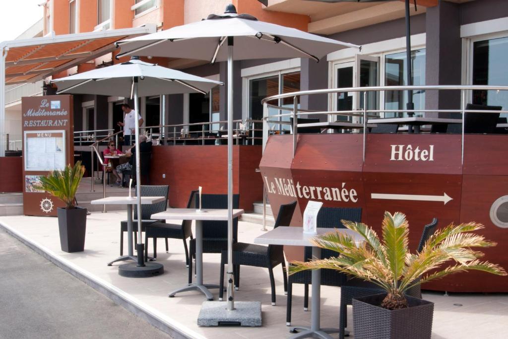 Logis Hotel & Restaurant Mediterranee Пор-ла-Нувель Екстер'єр фото